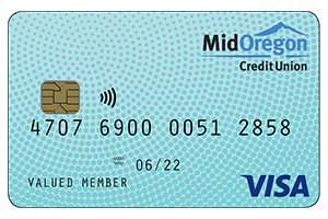 Secured VISA Card Image