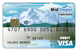 Mid Oregon Visa Debit Card