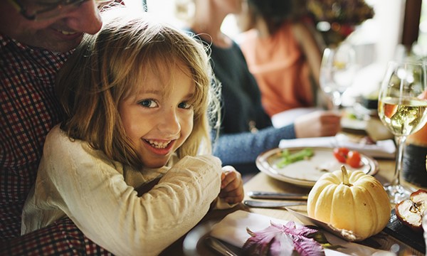 family holiday meal