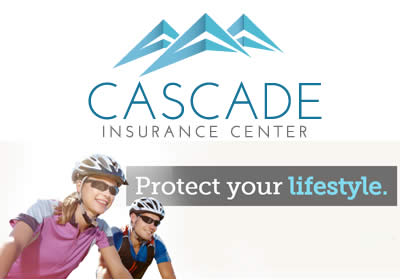 Couple wearing bike helmets-Cascade Insurance Center, protect your lifestyle