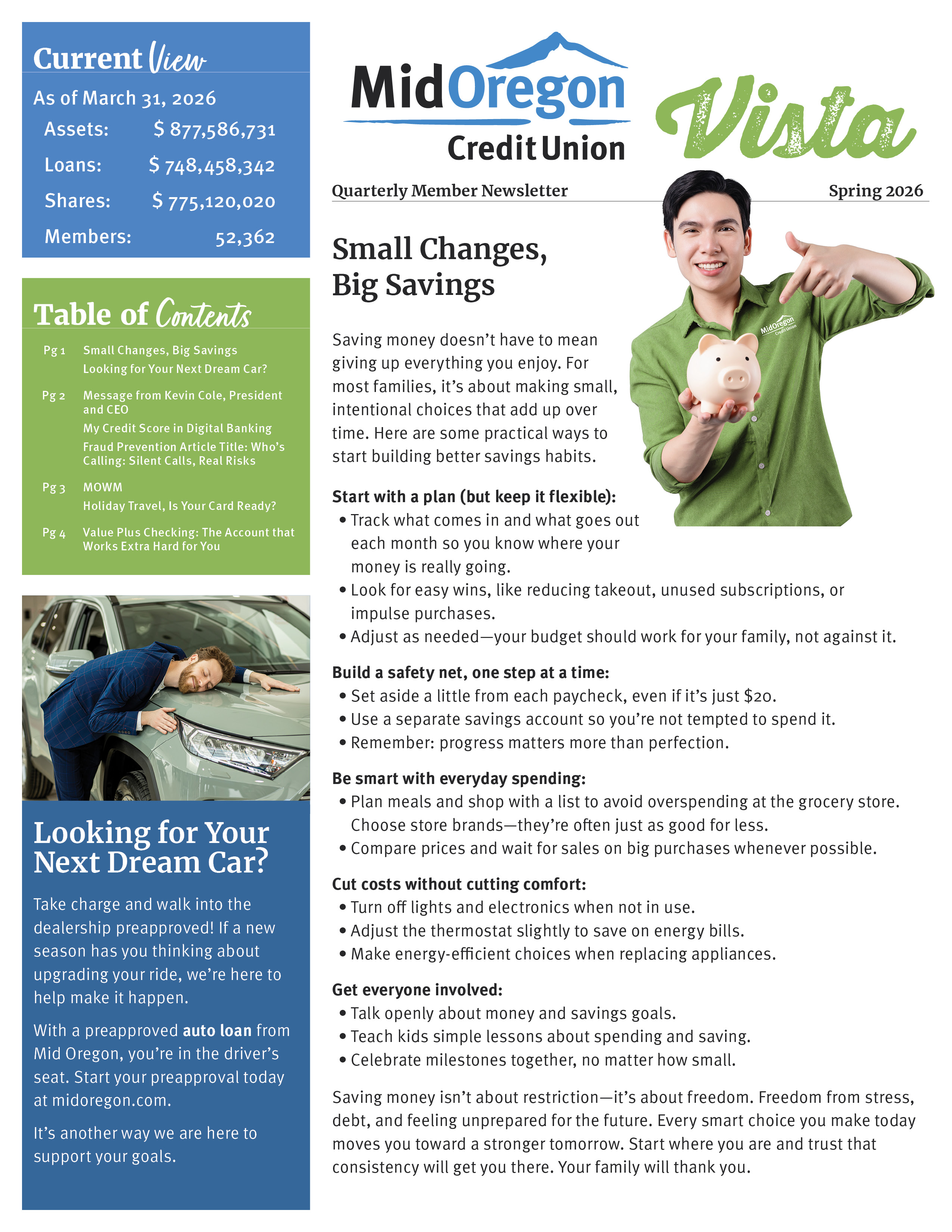 Winter 2026 Vista Newsletter